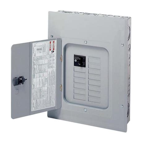 lowes electrical breaker box|lowe's outlet box.